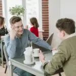 awkward conversation at the table Netherlands