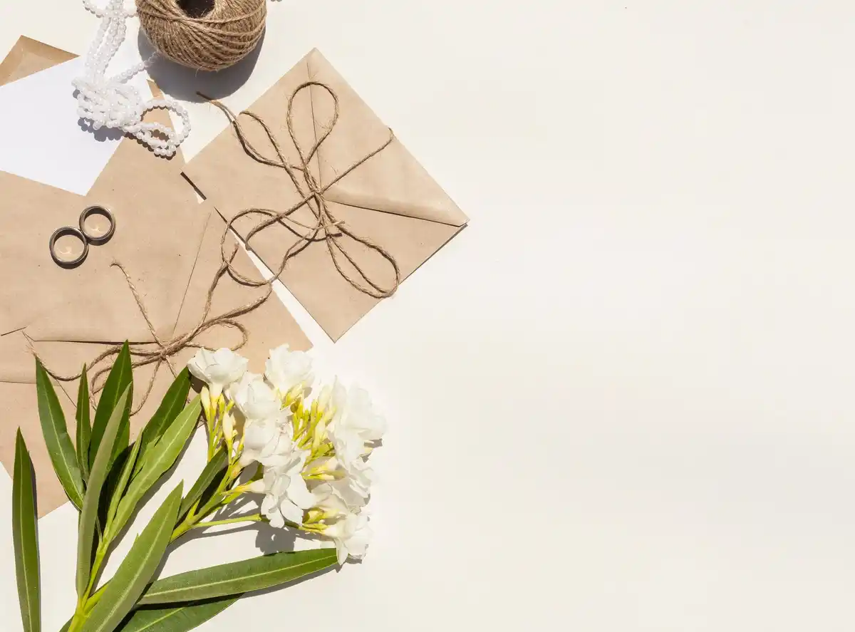 Dutch minimalist paper planning flatlay