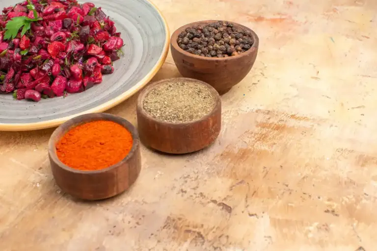 sumac spice sprinkled on food