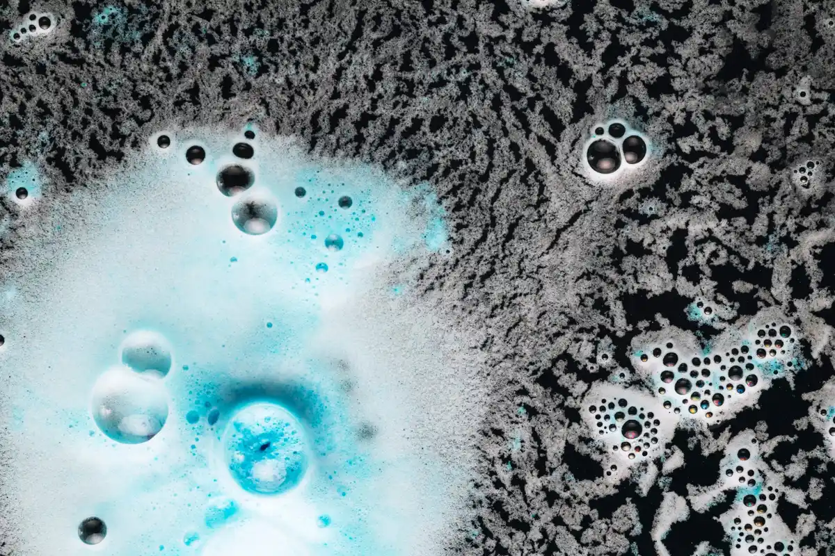 close-up dirty washing machine drum dutch home mildew smell