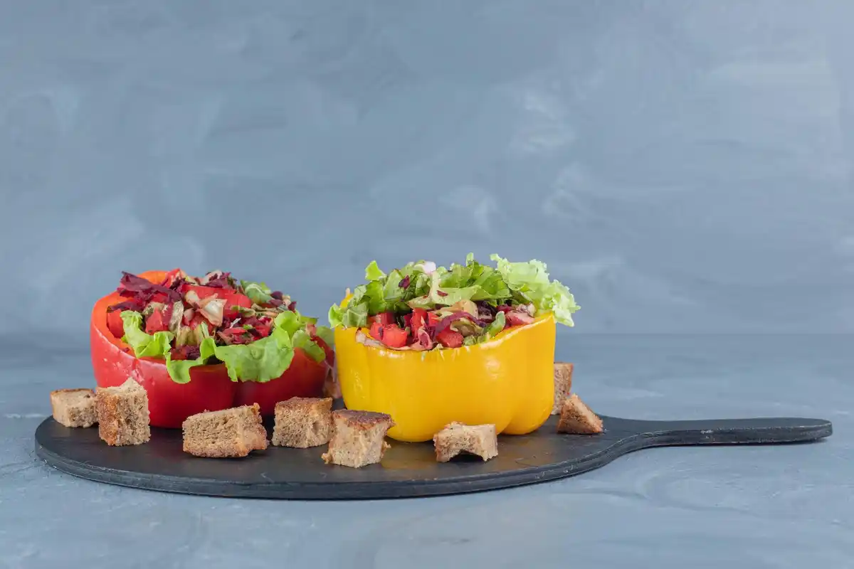 fresh crispy vegetables restaurant trick