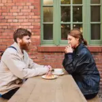 dutch conversation silence listening cafe candid