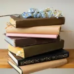 old Dutch schoolbooks creative reuse