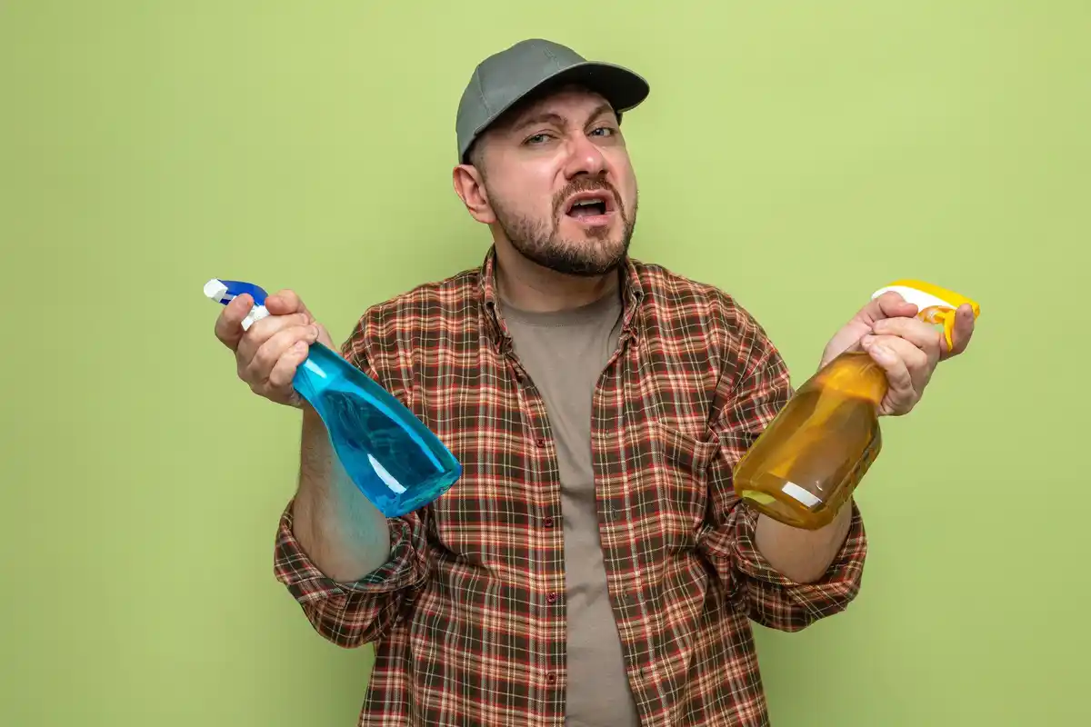 white vinegar cleaning versus branded cleaner comparison