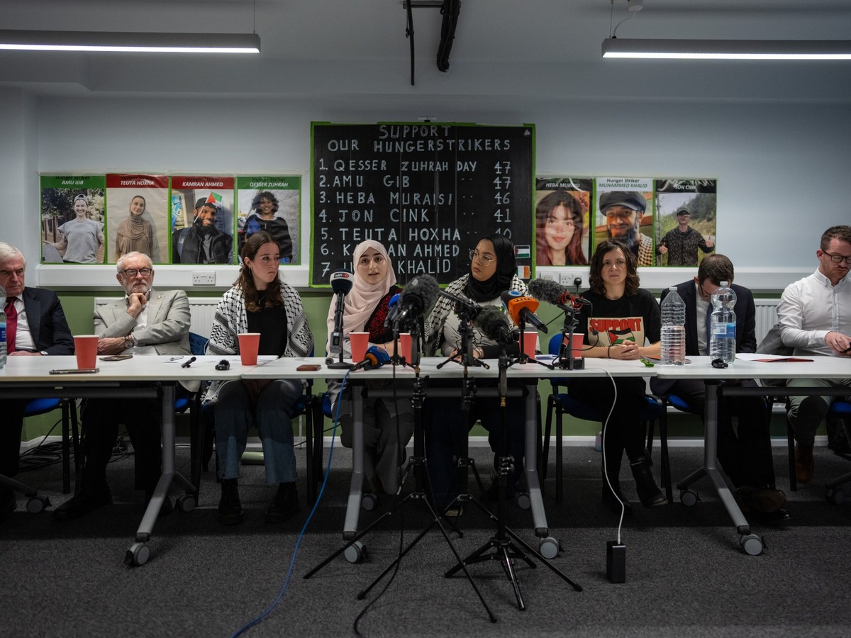 Voedingsstaking door Palestijnse activisten in het VK: voortdurende protest en gezondheidsrisico's